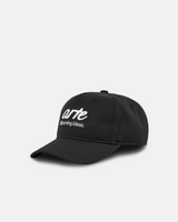 ARTE ANTWERP -  FRONT ARTE EMBR WOOL CAP BLACK