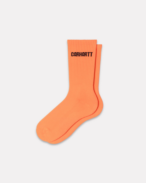 CARHARTT WIP - INDUSTRY SOCKS ORANGE