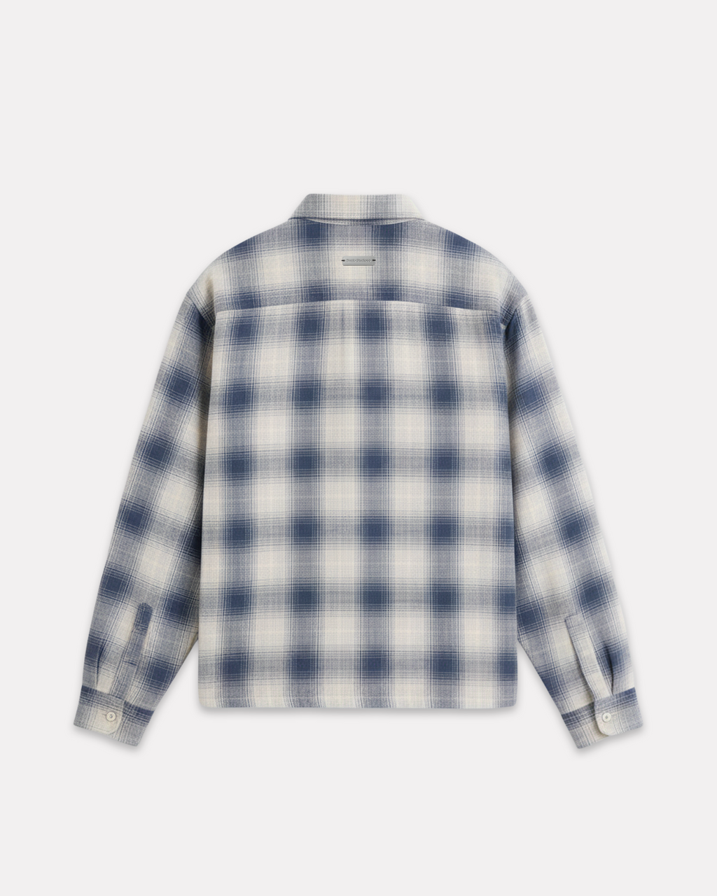 Barrio Studios - Boxy check shirt blu