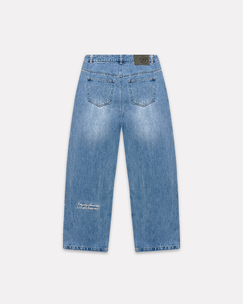 BARRIO STUDIOS - DENIM BLUE BLEACHED