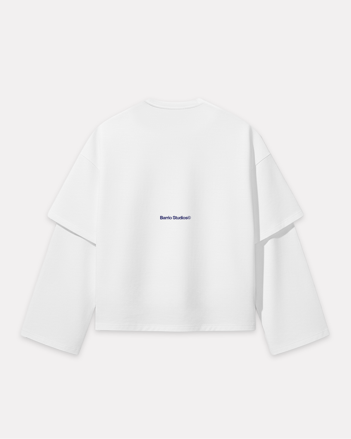 Barrio Studios - Property longsleeve tee bianco