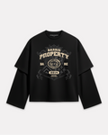 Barrio Studios - Property longsleeve tee nero