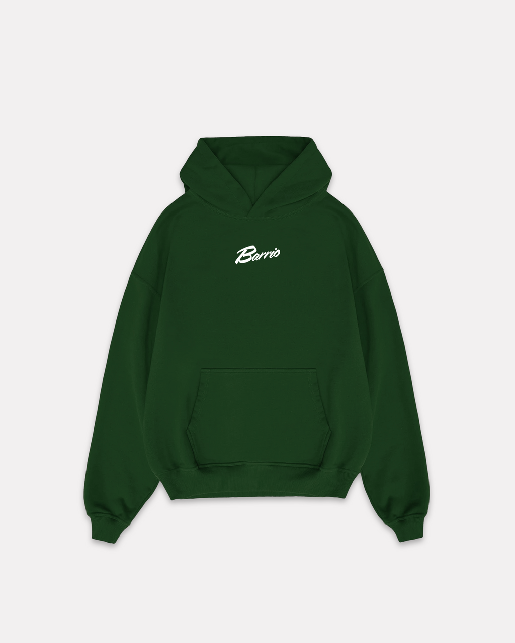 BARRIO STUDIOS - CLASSIC LOGO HOODIE VERDE FORESTA