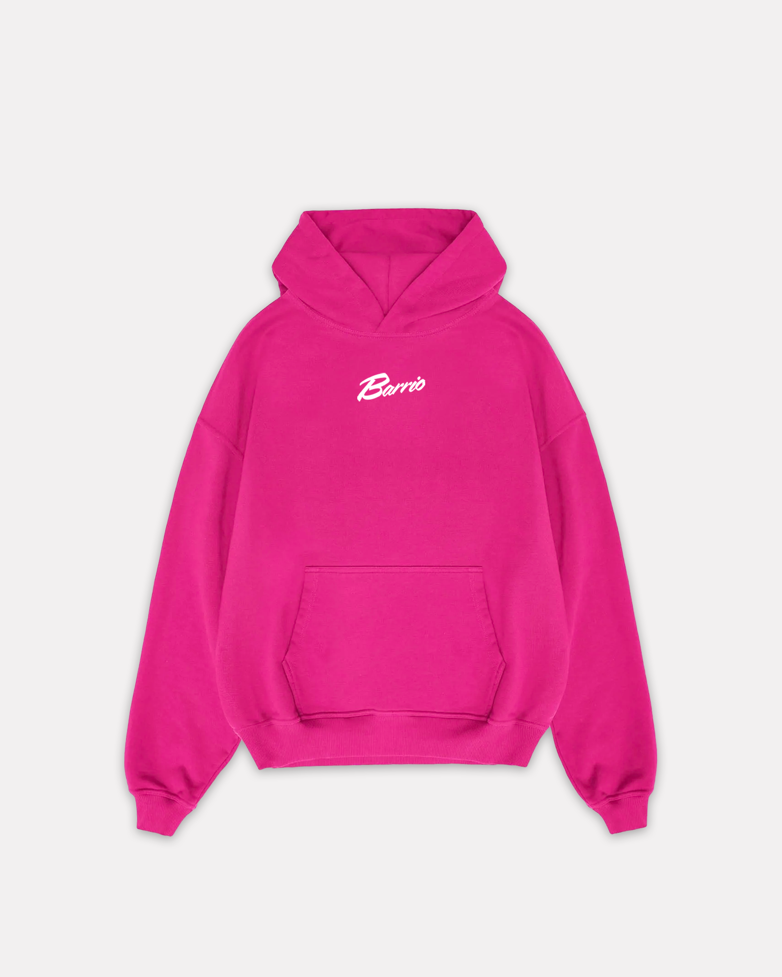BARRIO STUDIOS - CLASSIC LOGO HOODIE ROSA