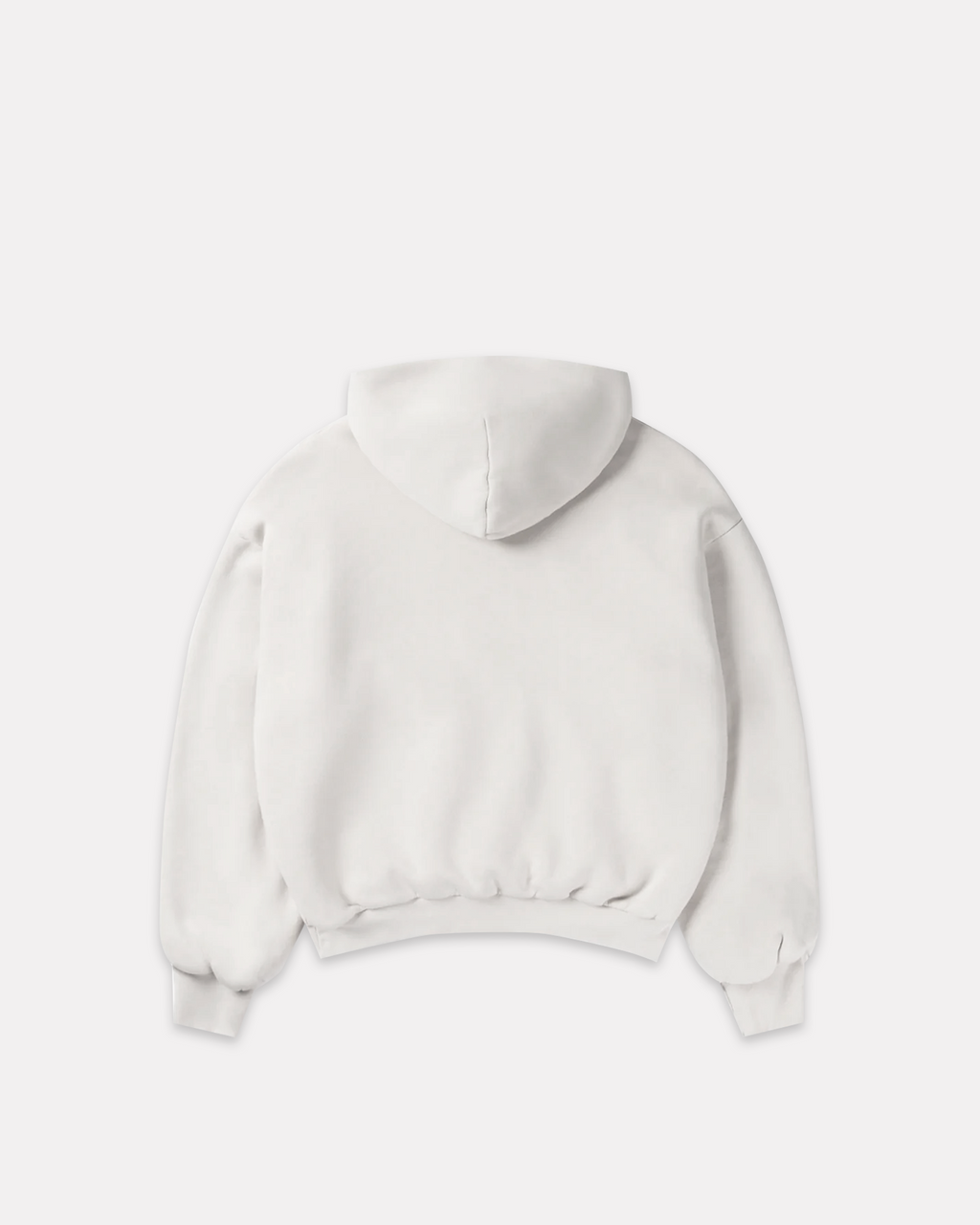 Barrio Studios - Rainbow boxy hoodie bianco