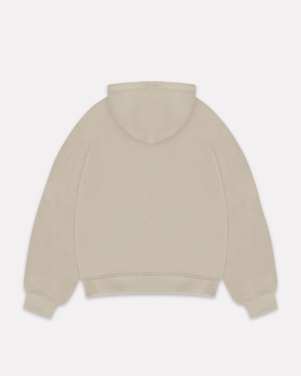 BARRIO STUDIOS - ZIP UP BOXY HOODIE SABBIA