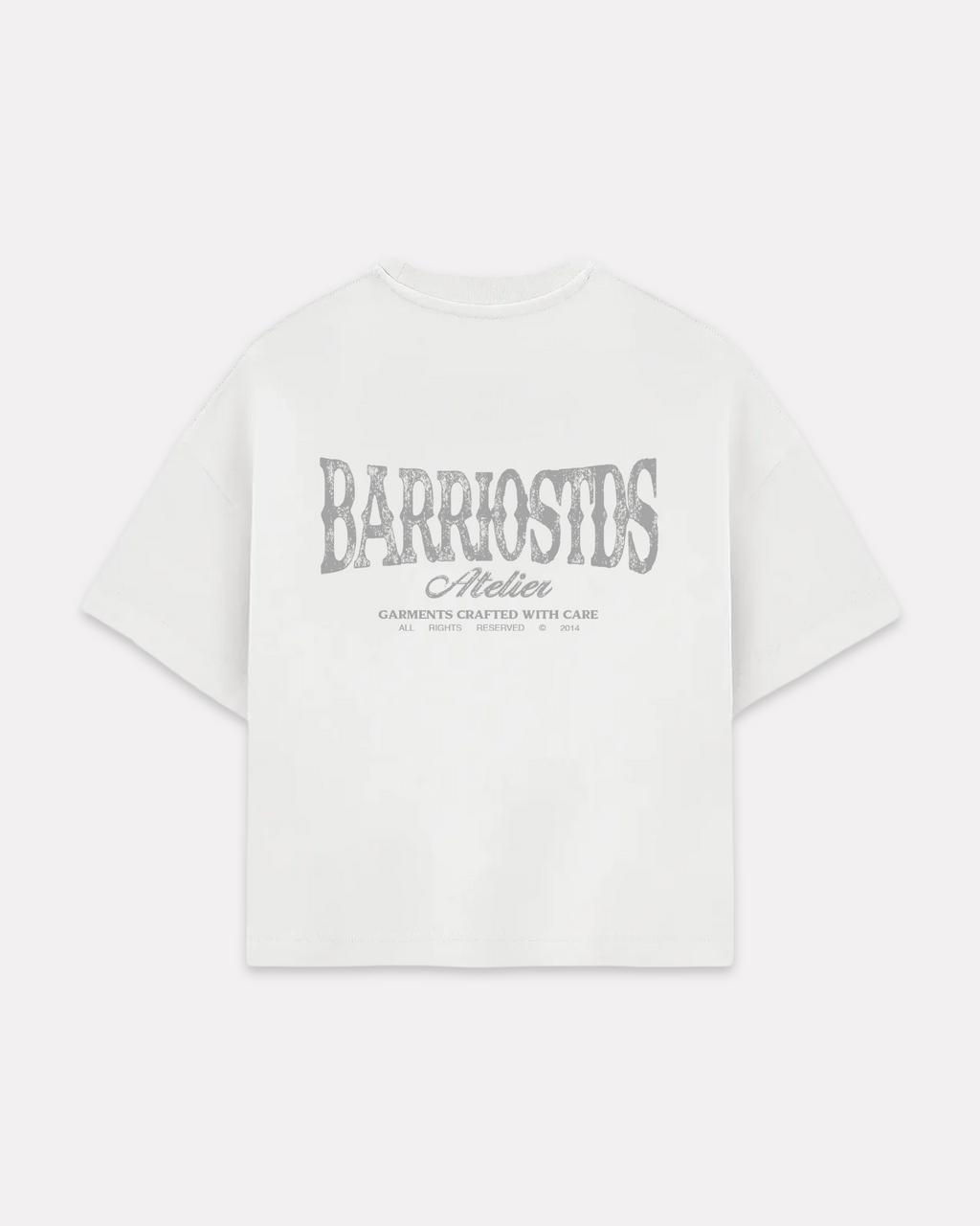 Barrio Studios - Atelier boxy tee bianco