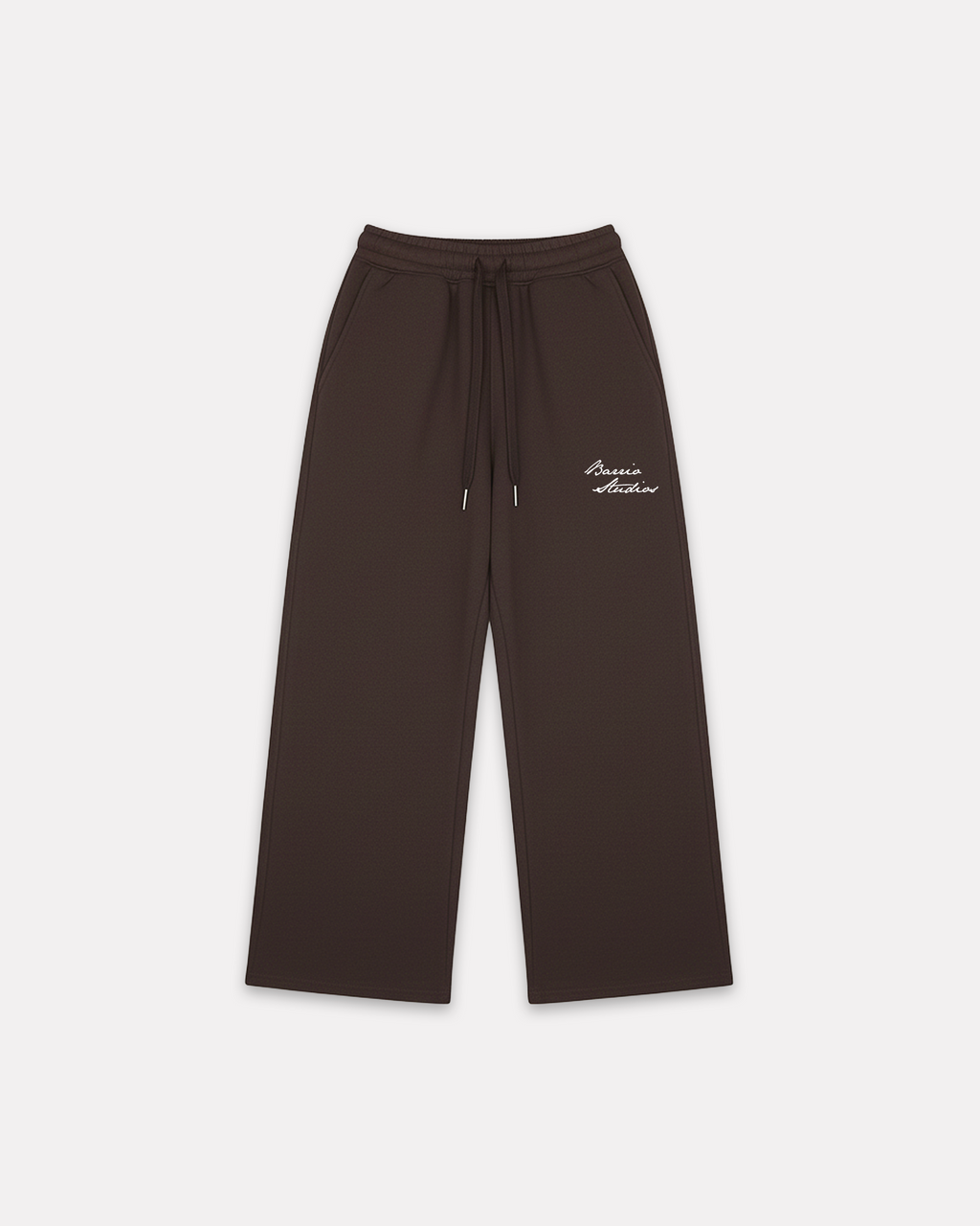 BARRIO STUDIOS - BAGGY SWEAT PANT MARRONE