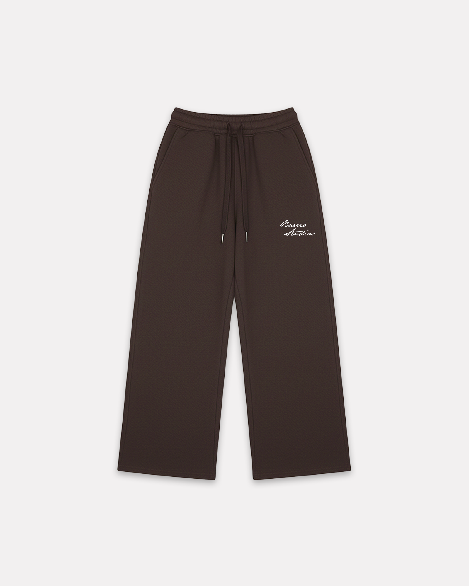 BARRIO STUDIOS - BAGGY SWEAT PANT MARRONE