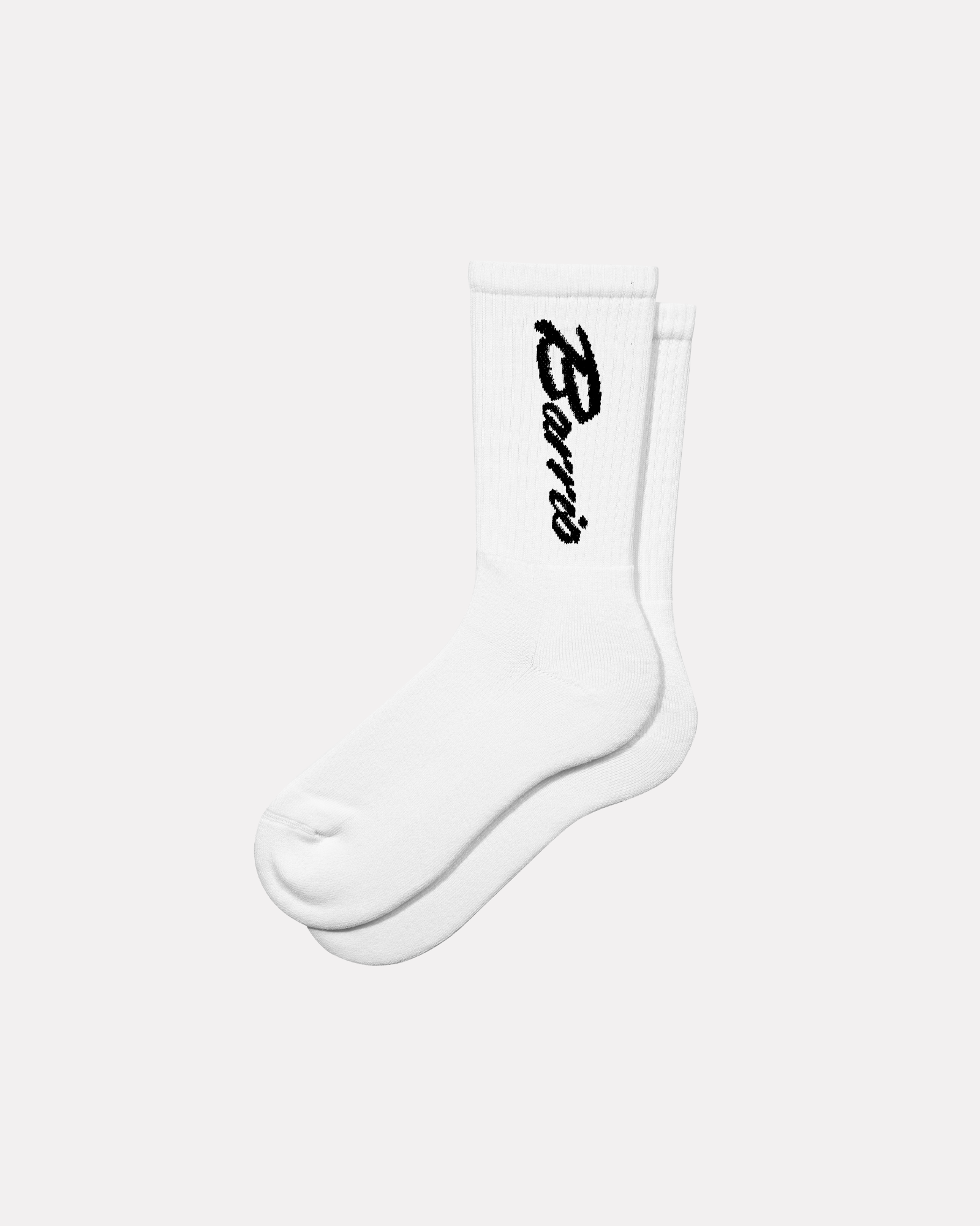 Barrio Studios  - Classic logo socks bianco