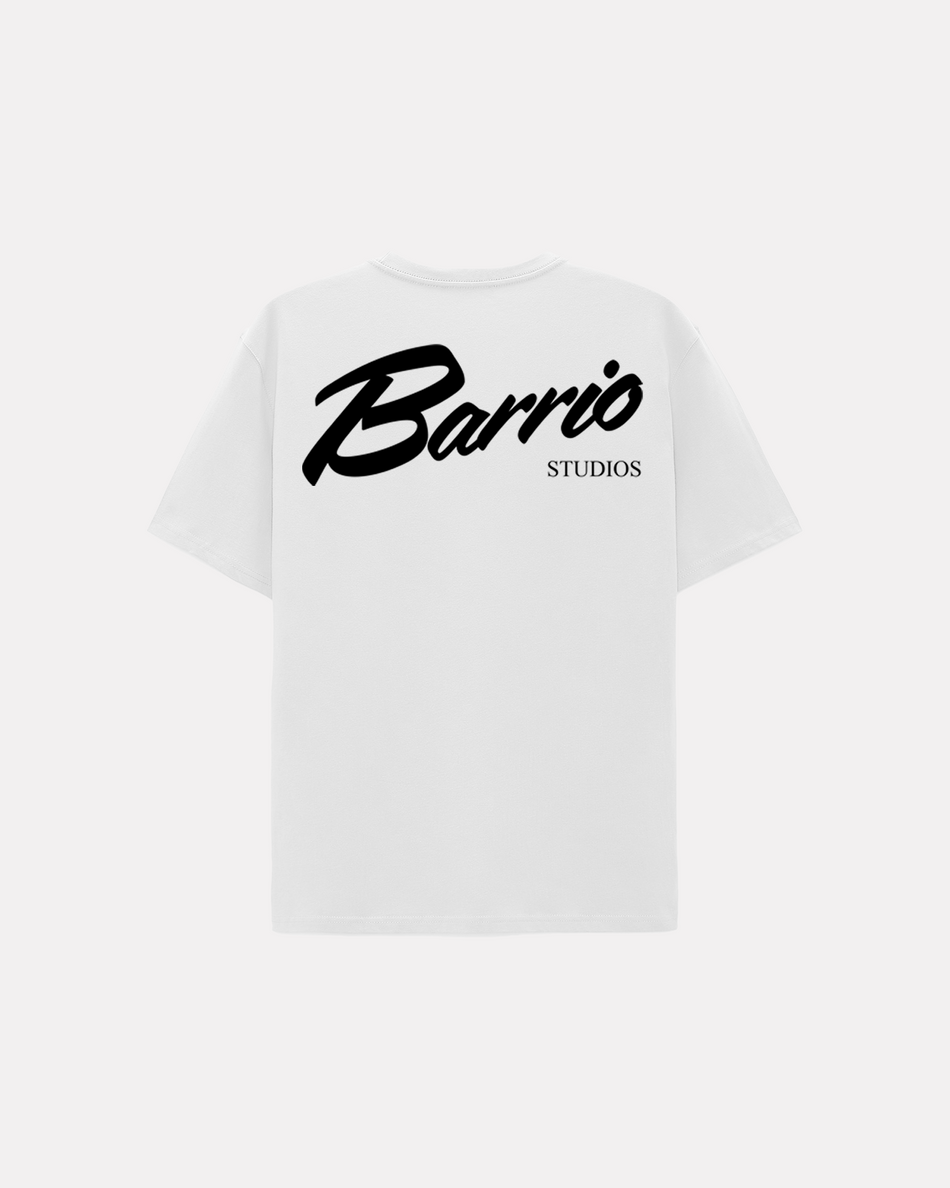 BARRIO STUDIOS - CLASSIC LOGO TEE BIANCO