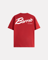 BARRIO STUDIOS - CLASSIC LOGO TEE ROSS CHERRY
