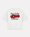 Barrio Studios - Dices boxy tee bianco
