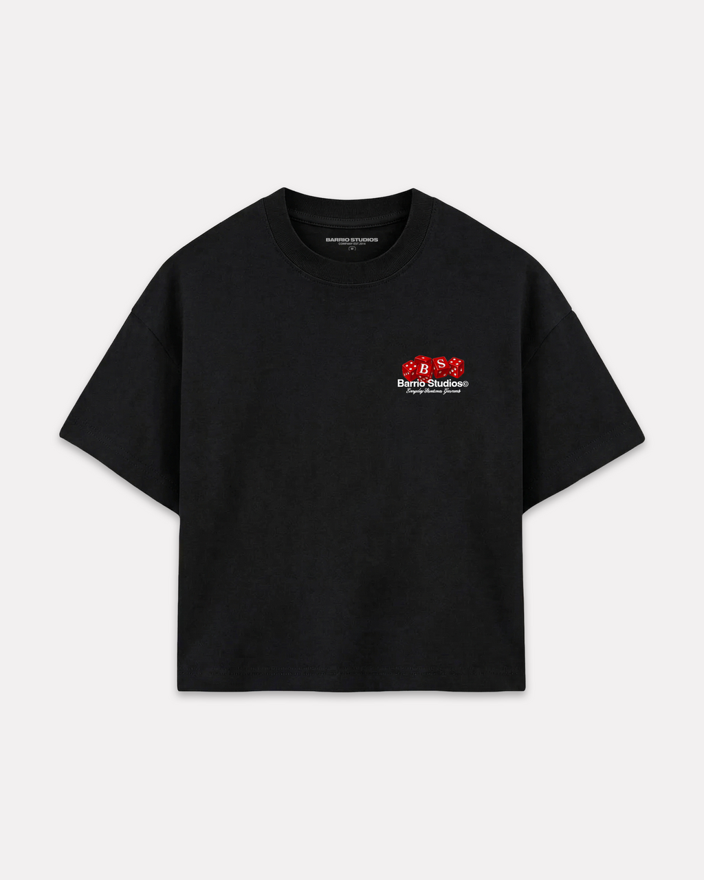 Barrio Studios - Dices boxy tee nero