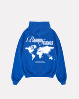 BARRIO STUDIOS - EARTH HOODIE BLU ROYAL
