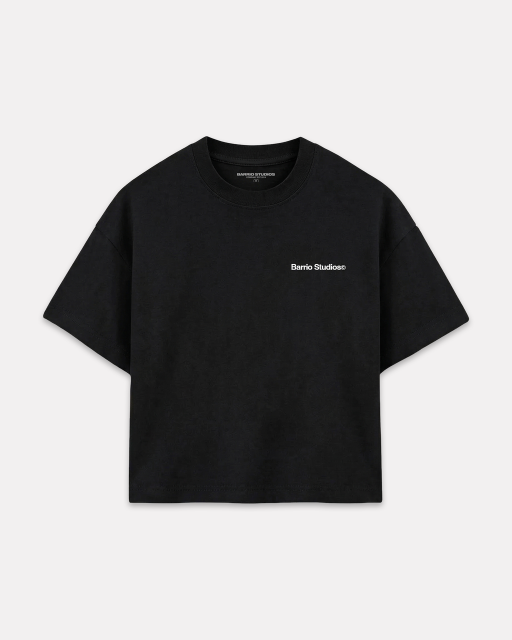 Barrio Studios - Ice pop boxy tee nero