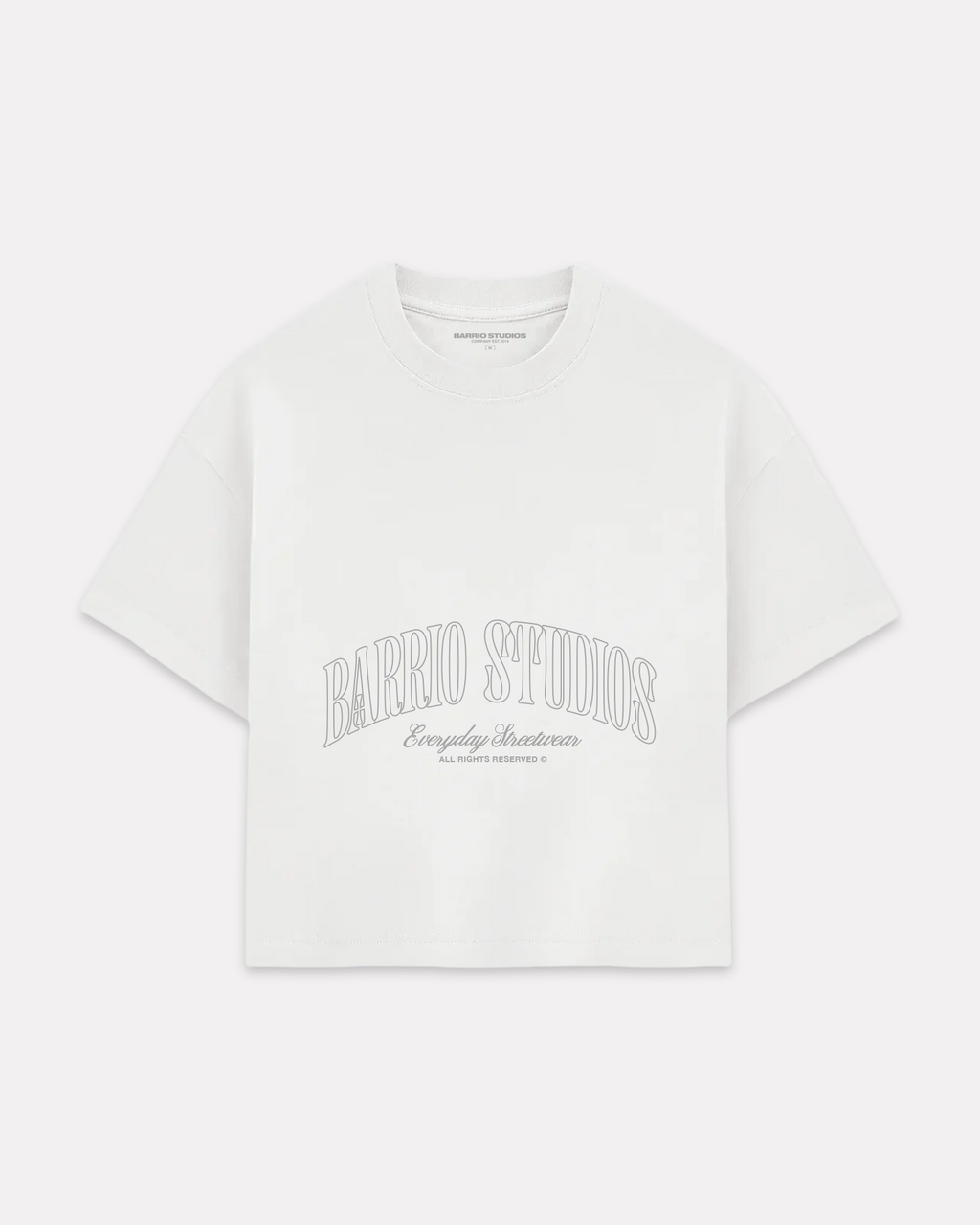 Barrio Studios - Legacy boxy tee bianco