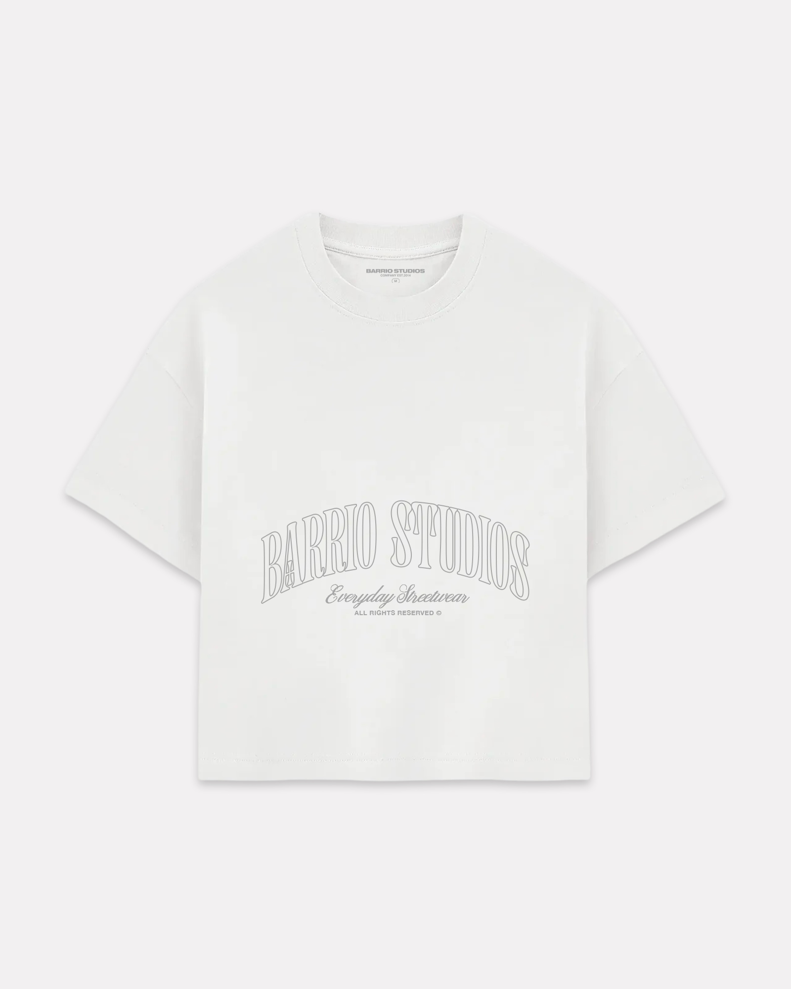 Barrio Studios - Legacy boxy tee bianco