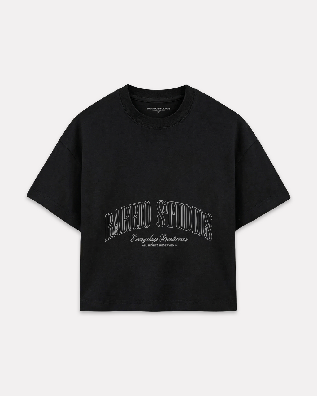 Barrio Studios - Legacy boxy tee nero