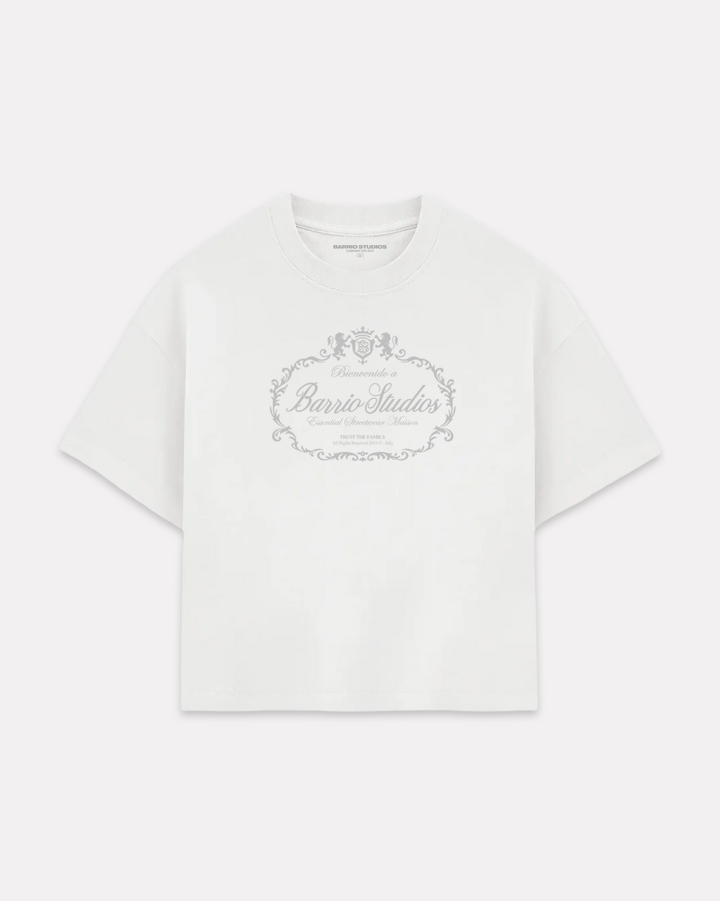 Barrio Studios - Maison boxy tee bianco