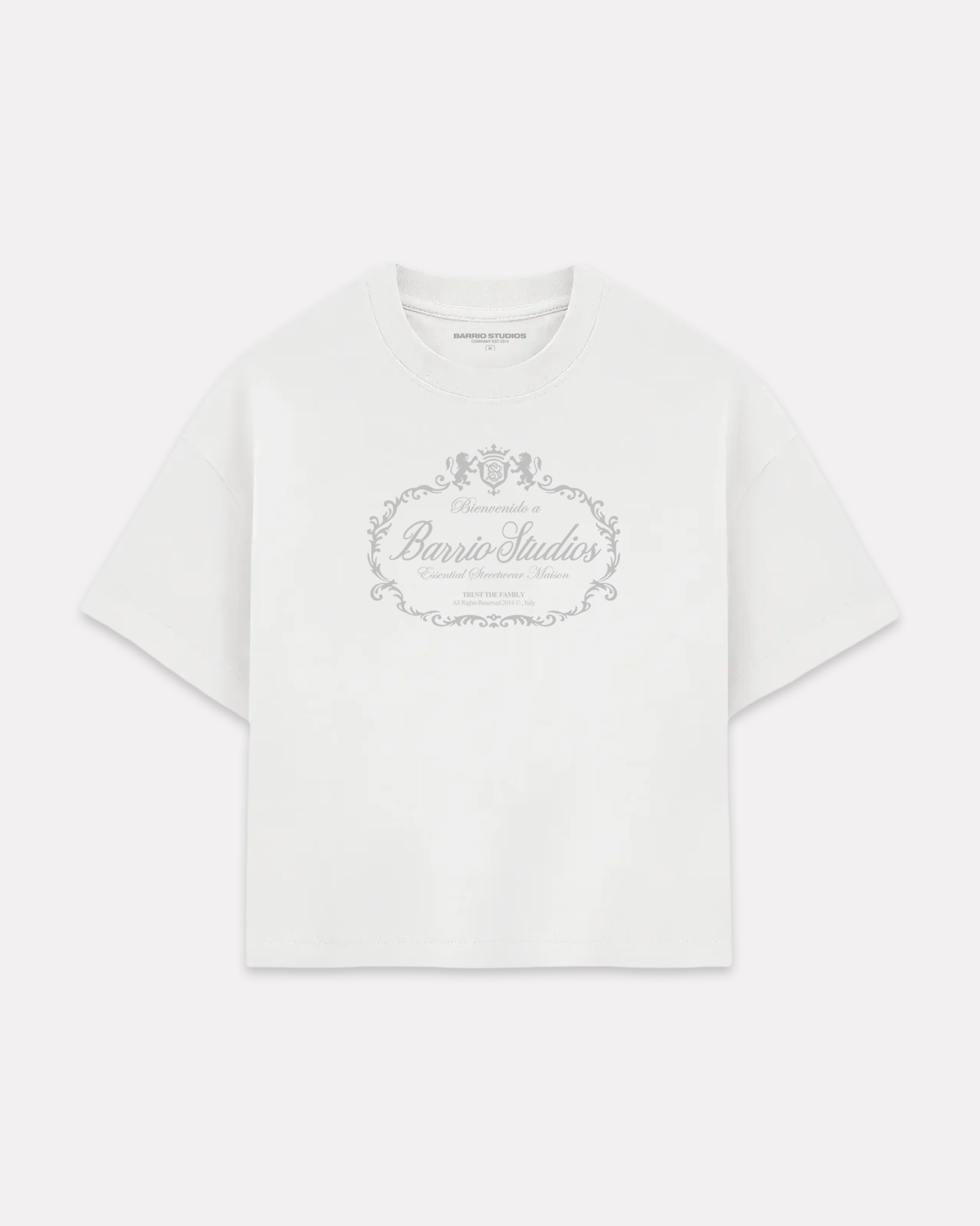 Barrio Studios - Maison boxy tee bianco