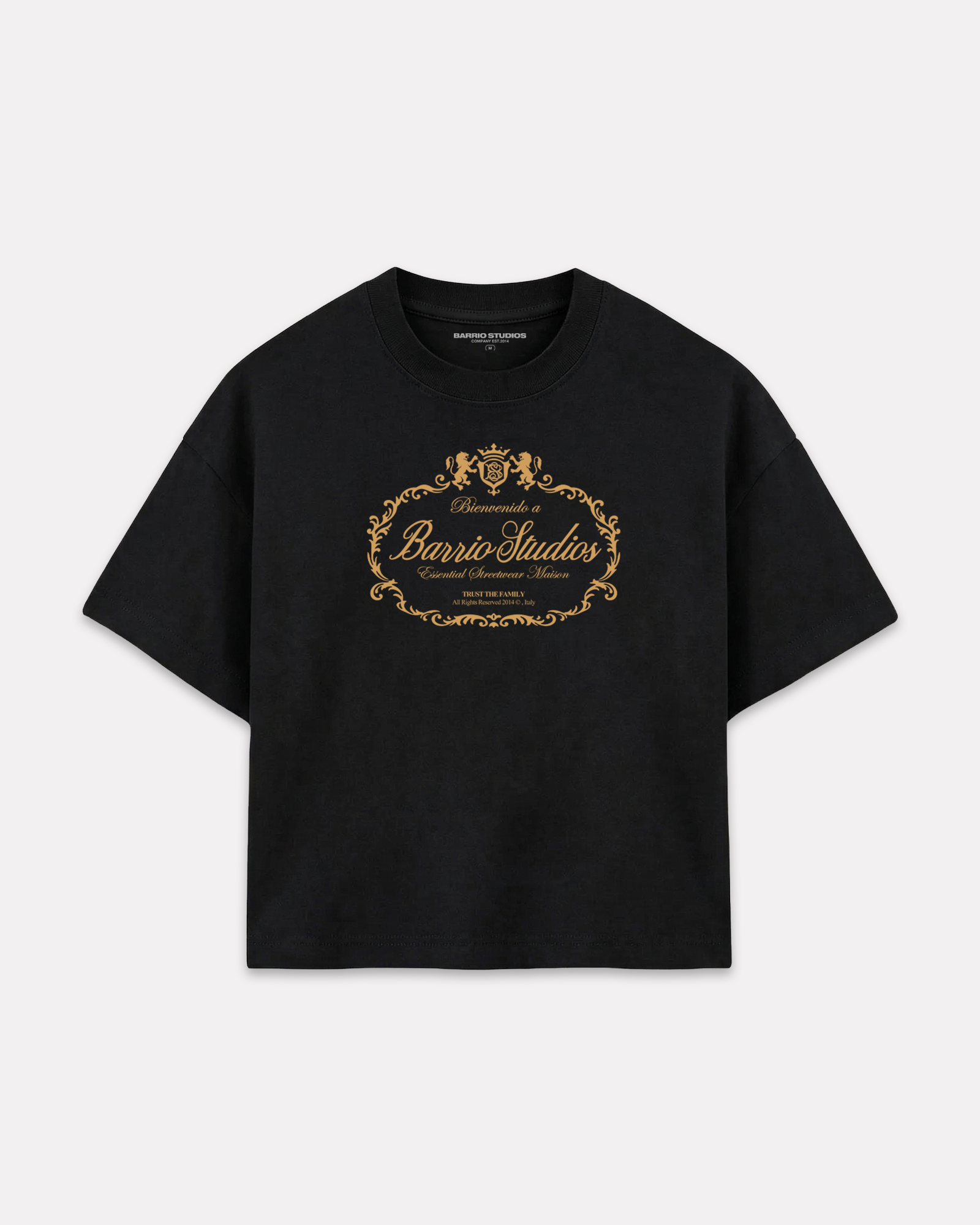 Barrio Studios - Maison boxy tee nero