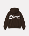 Barrio merch - classic logo hoodie marrone