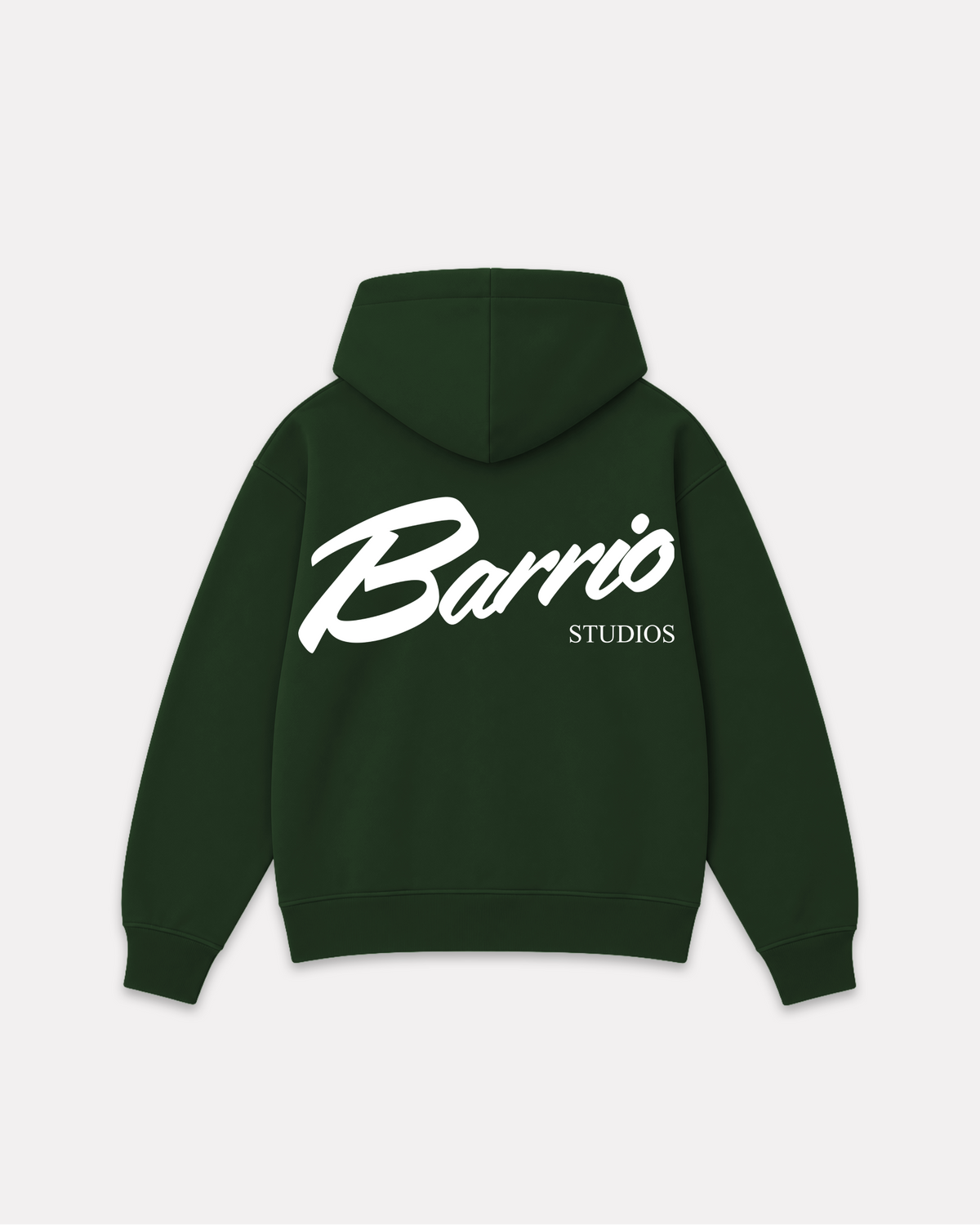 Barrio merch - classic logo hoodie verde