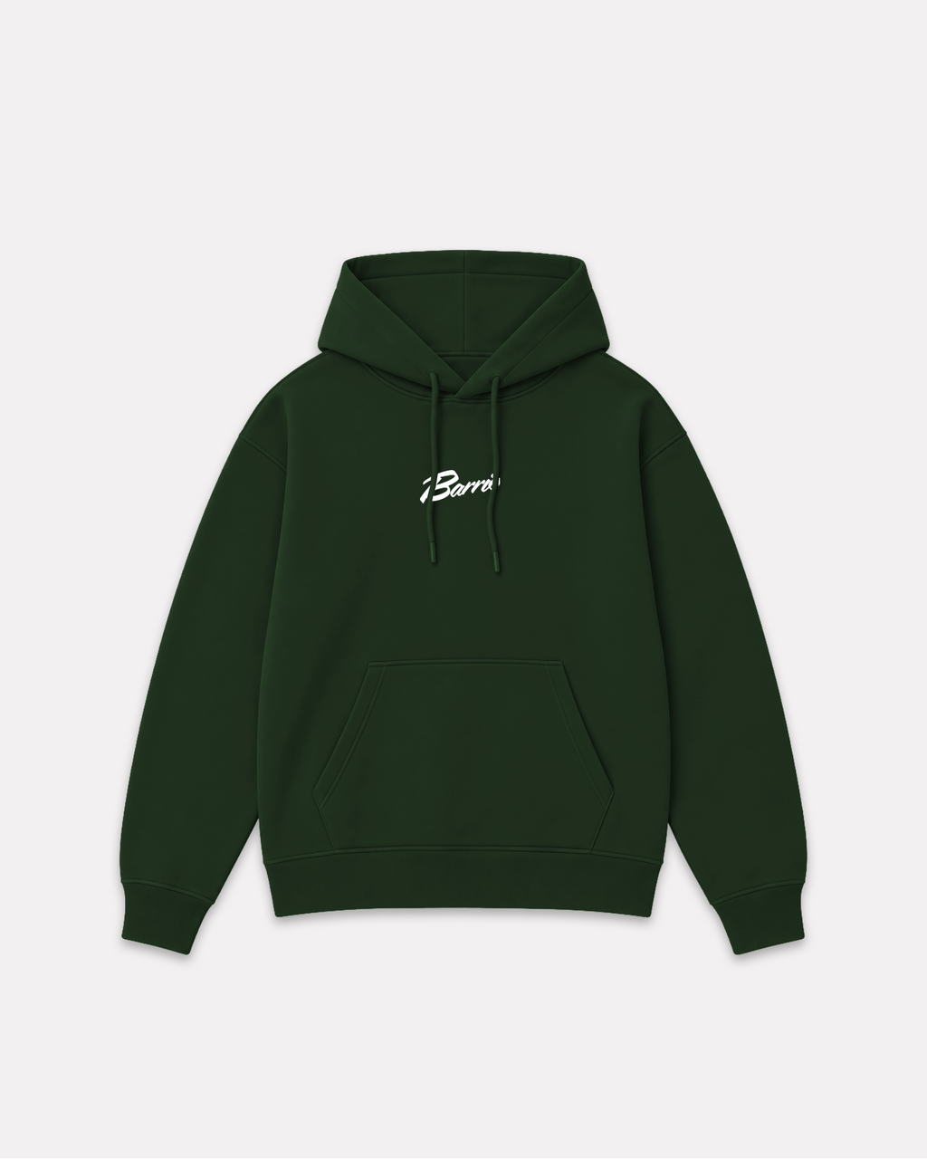 Barrio merch - classic logo hoodie verde
