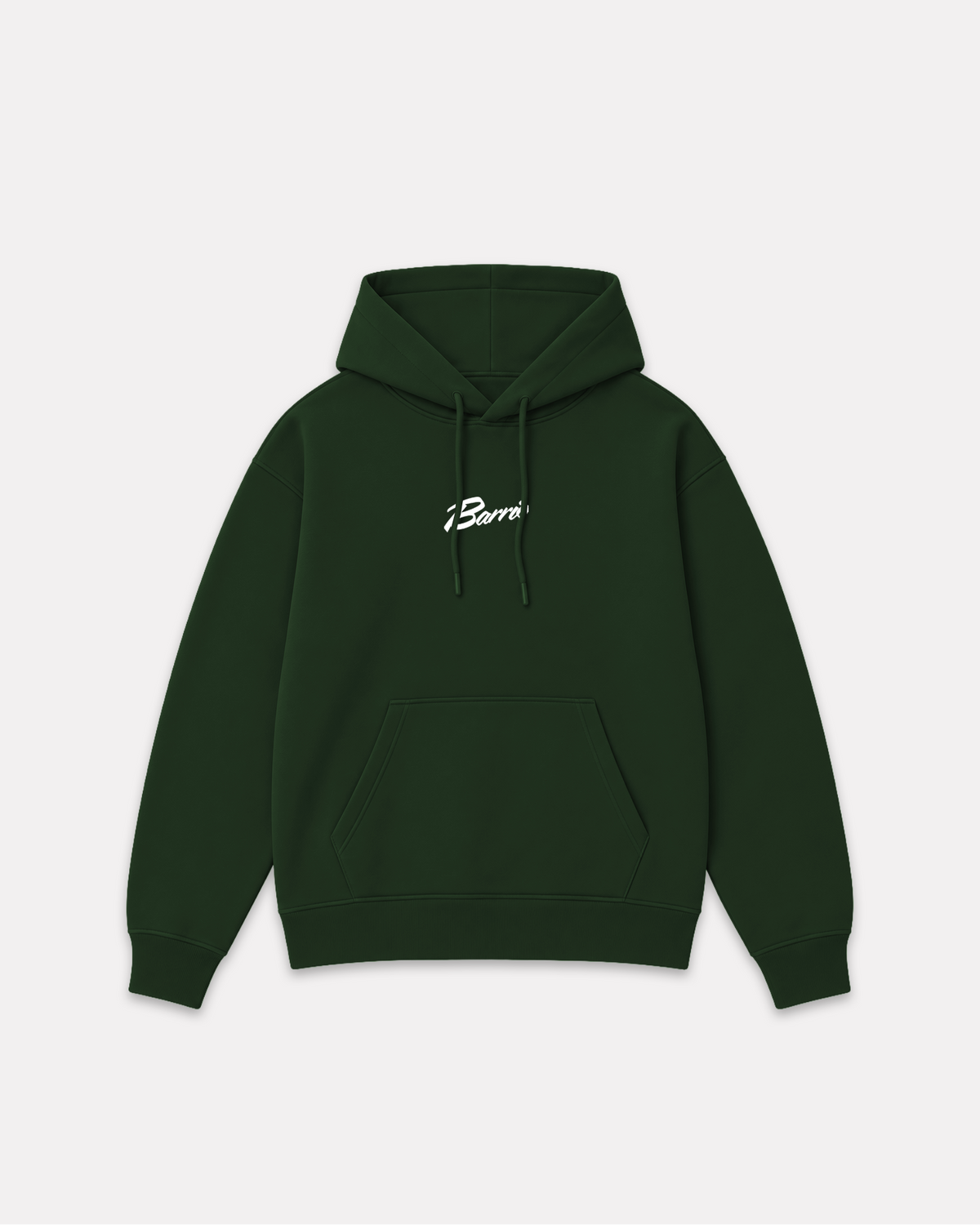Barrio merch - classic logo hoodie verde