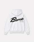 Barrio merch - classic logo hoodie bianco