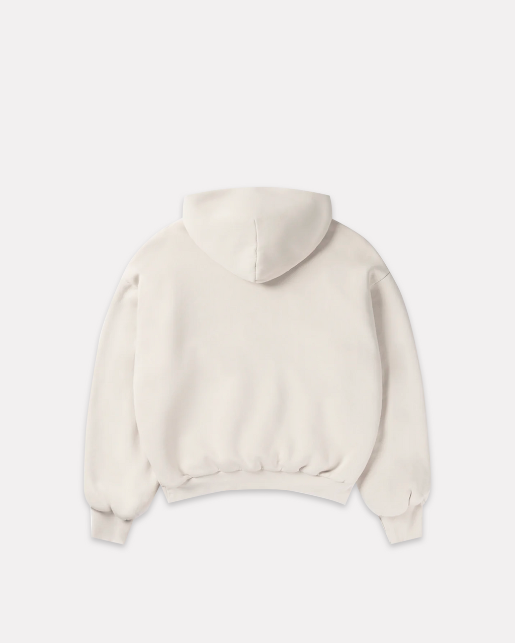 BARRIO STUDIOS - RAINBOW BOXY HOODIE PANNA