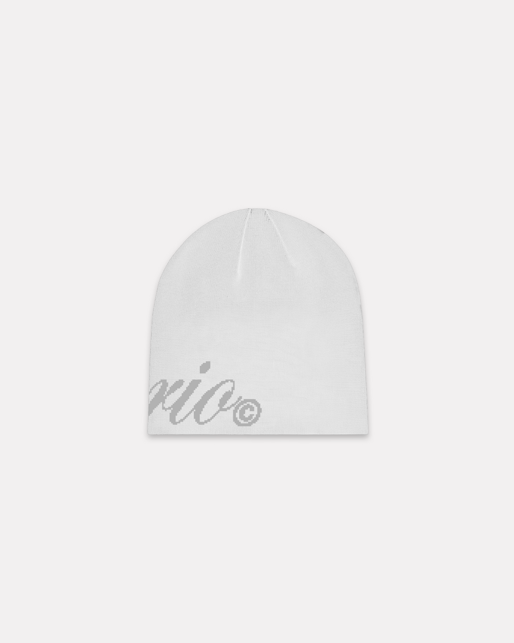BARRIO STUDIOS - SNOW LOGO BEANIE BIANCO