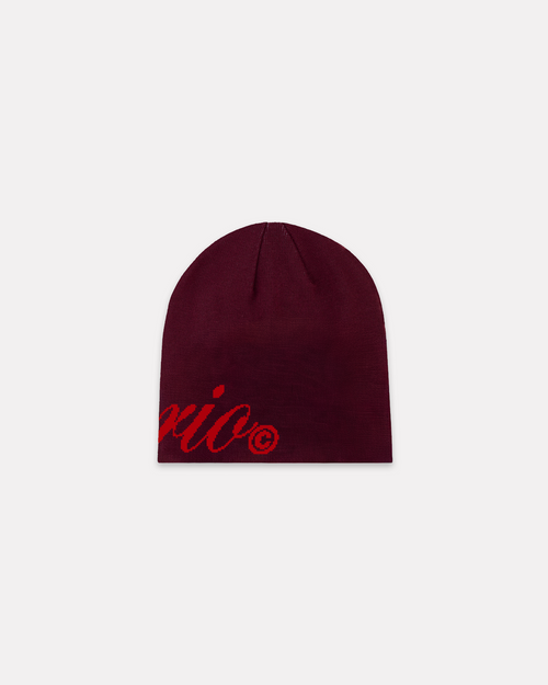 Barrio Studios  - Snow logo beanie bordeaux