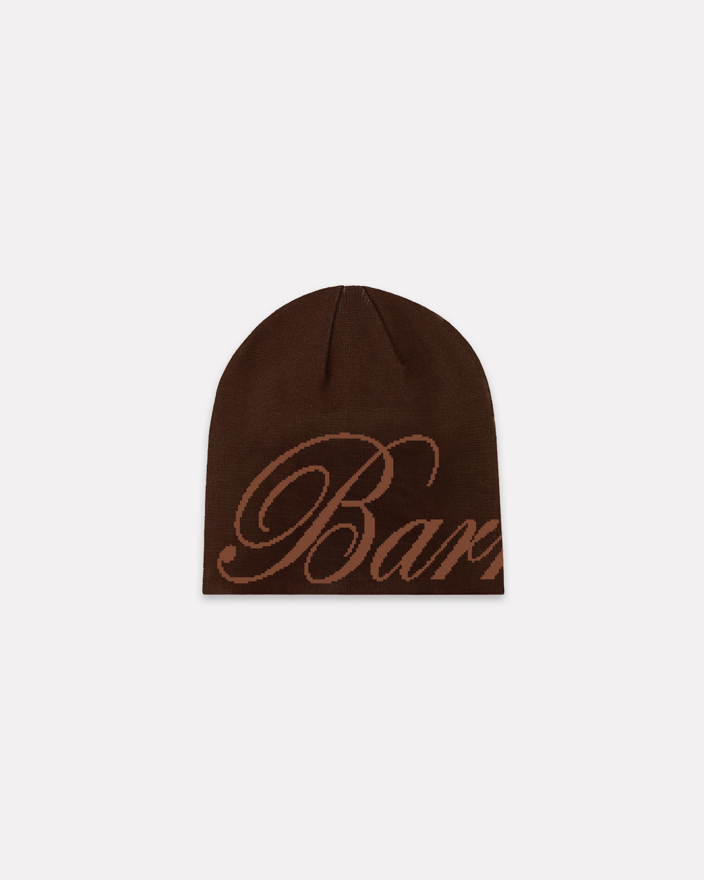 BARRIO STUDIOS - SNOW LOGO BEANIE MARRONE