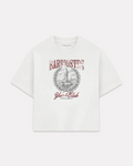 Barrio Studios - Yatch boxy tee bianco