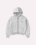 Barrio Studios - Boxy zip hoodie grigio