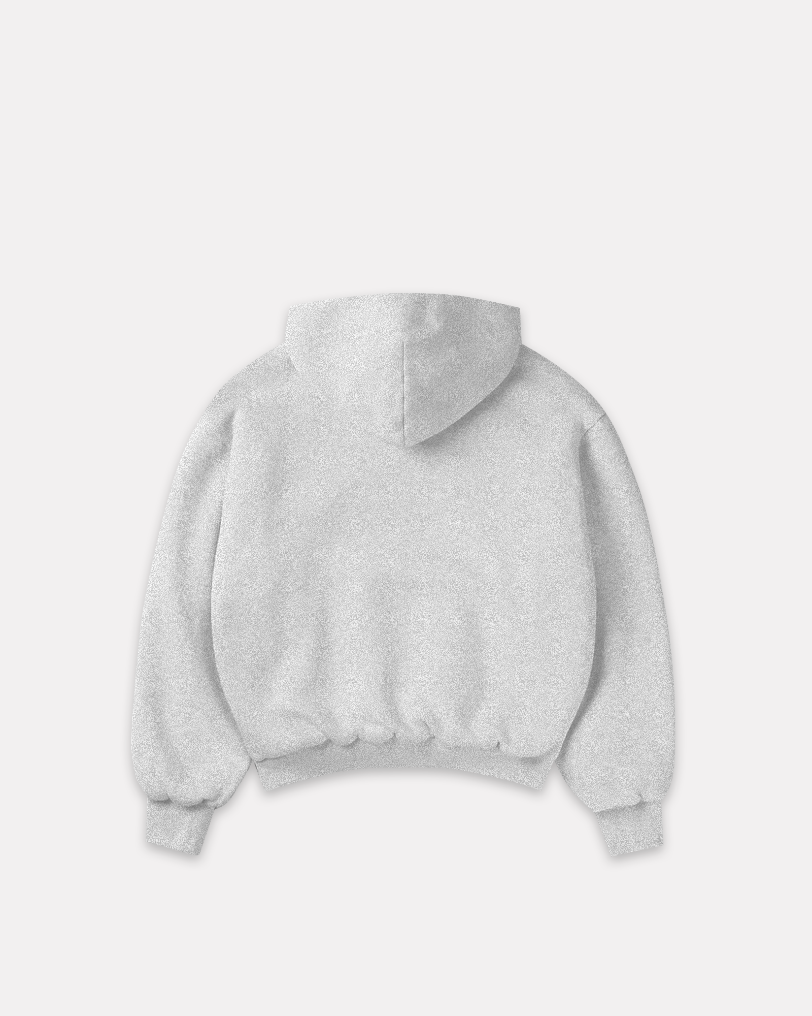 BARRIO STUDIOS - BOXY ZIP HOODIE GRIGIO
