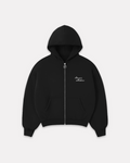 Barrio Studios - Boxy zip hoodie nero