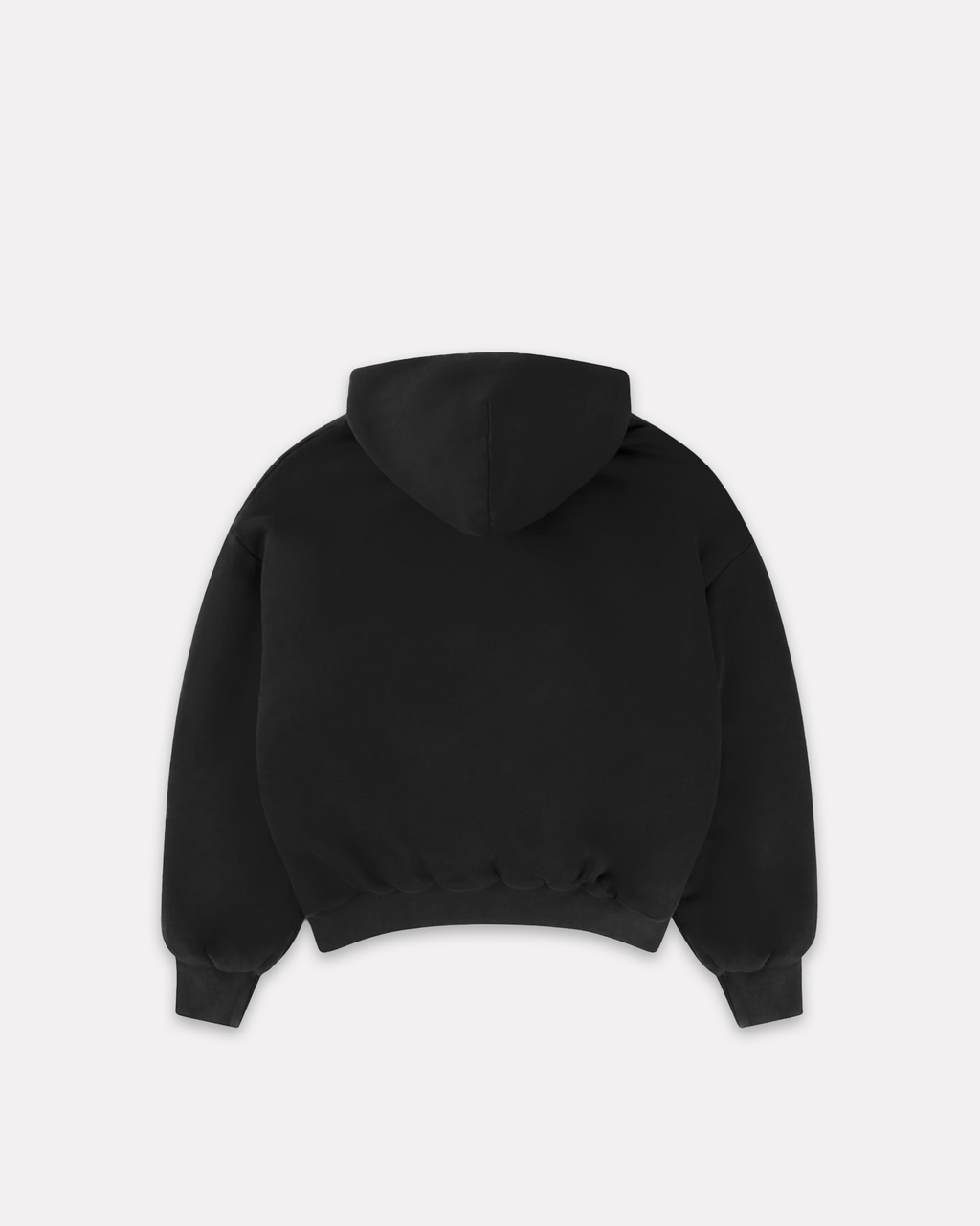 BARRIO STUDIOS - BOXY ZIP HOODIE NERO