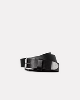 CARHARTT WIP - JUKE LEATHER BELT BLACK