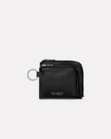 CARHARTT WIP - DOUBLE VEGAS ZIP WALLET BLACK