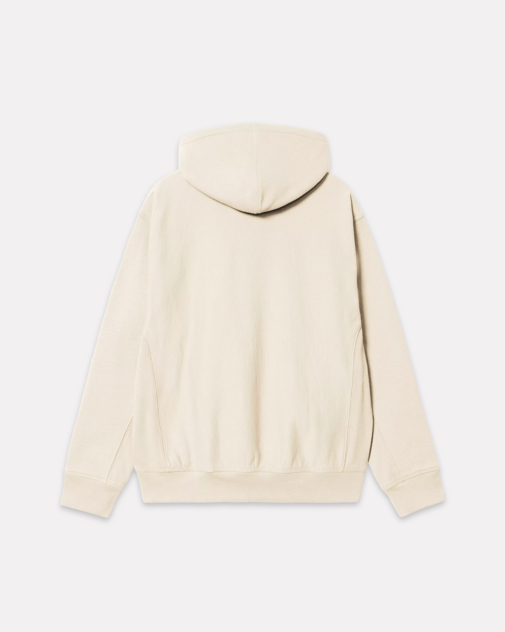 Carhartt Wip - Hooded american script zip natural