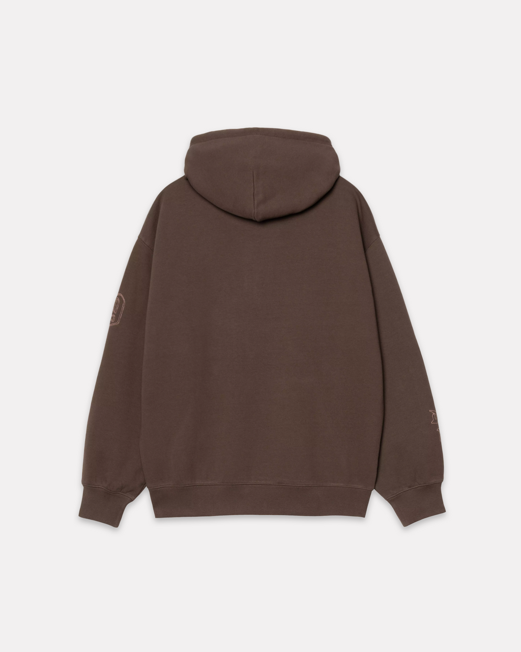 Carhartt Wip - Hooded hackwork sweatshirt porphyry