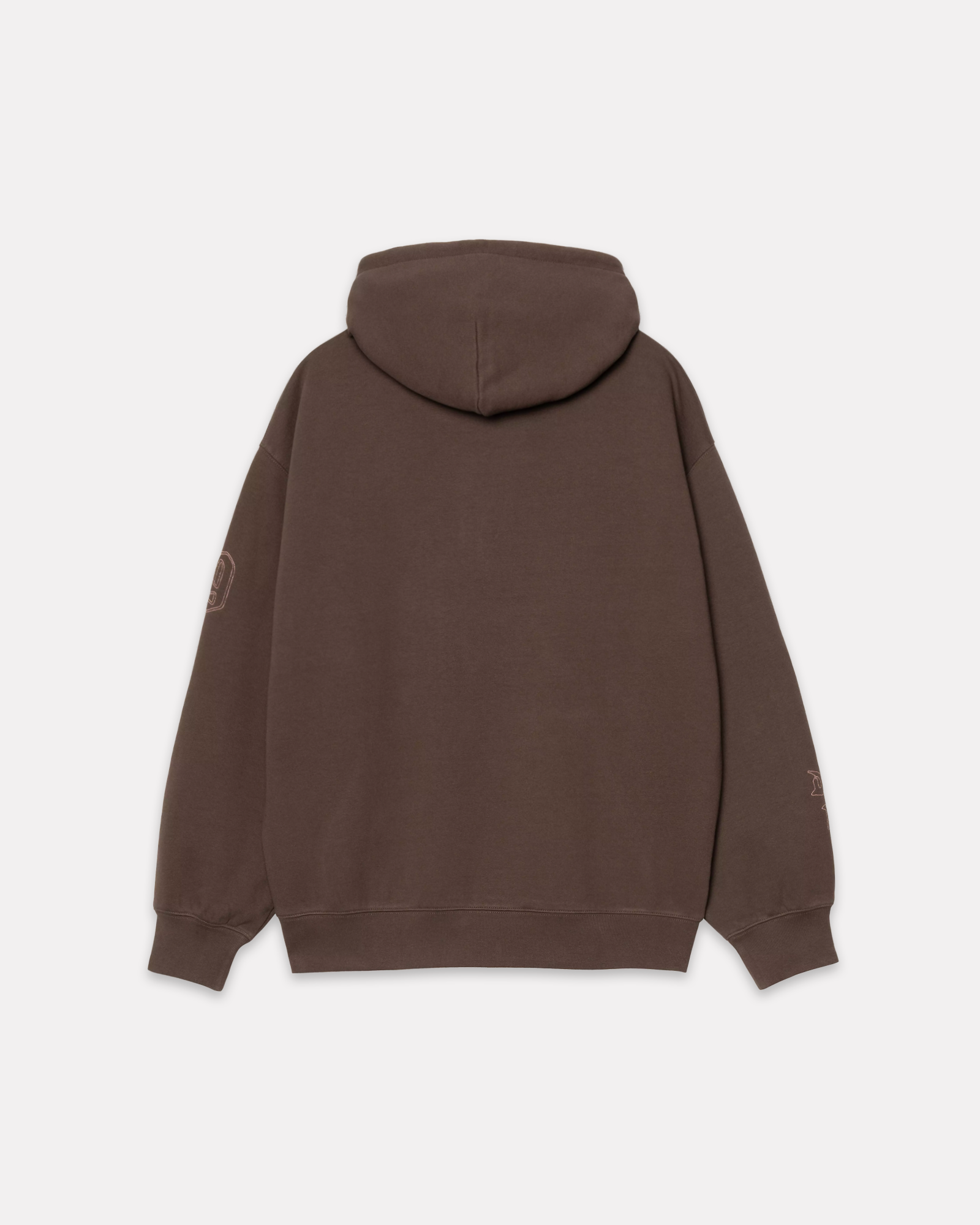 Carhartt Wip - Hooded hackwork sweatshirt porphyry