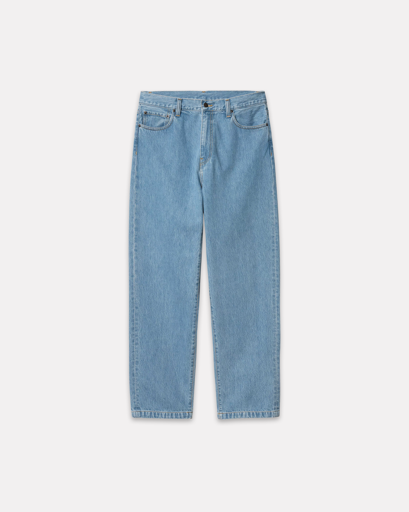 CARHARTT WIP - AARON DENIM PANTS BLUE BLEACHED