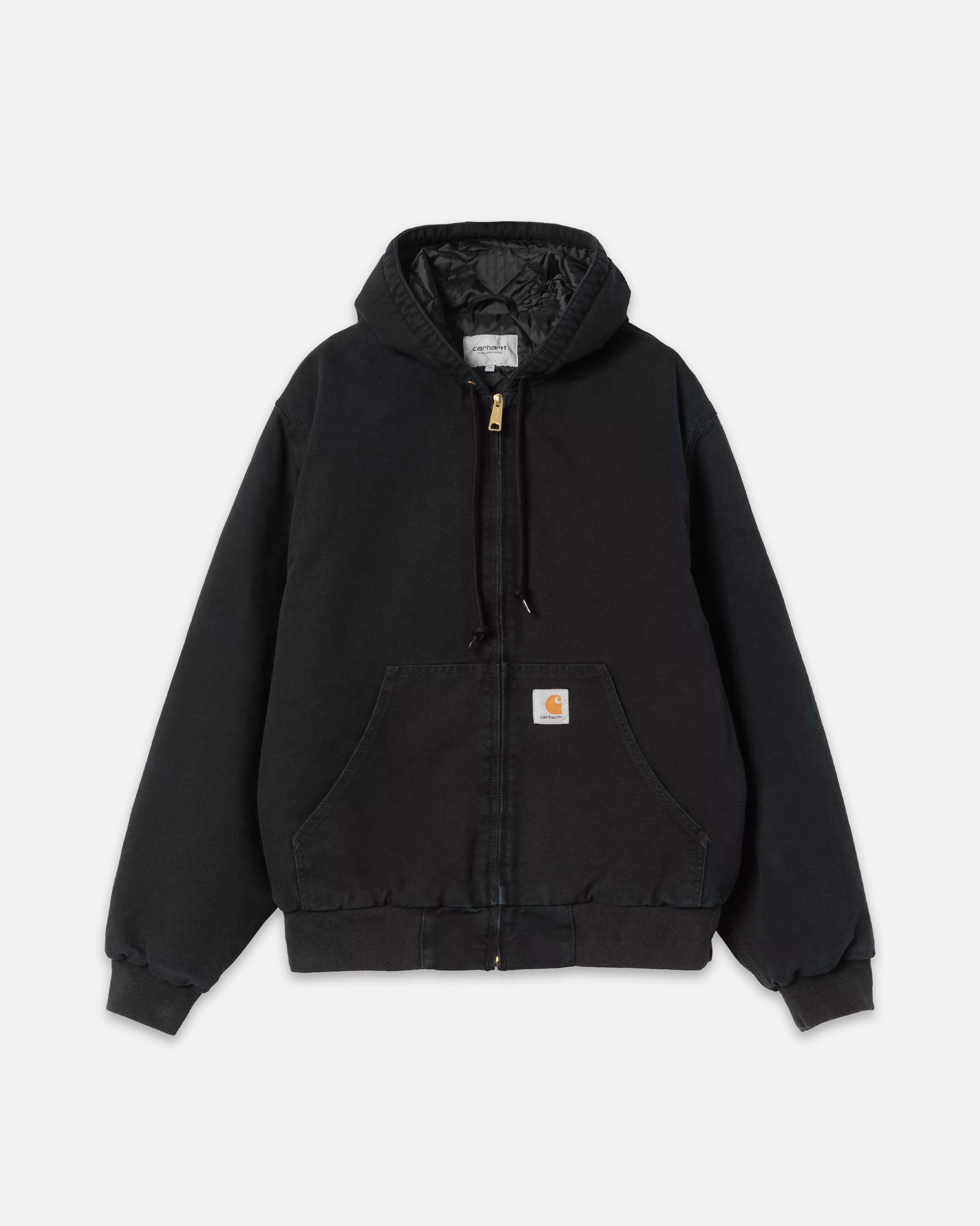 CARHARTT WIP - OG ACTIVE JACKET BLACK STONE WASHED