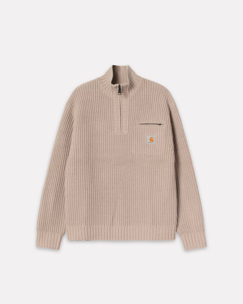 Carhartt Wip - Detroit half zip sweater fleur de sel
