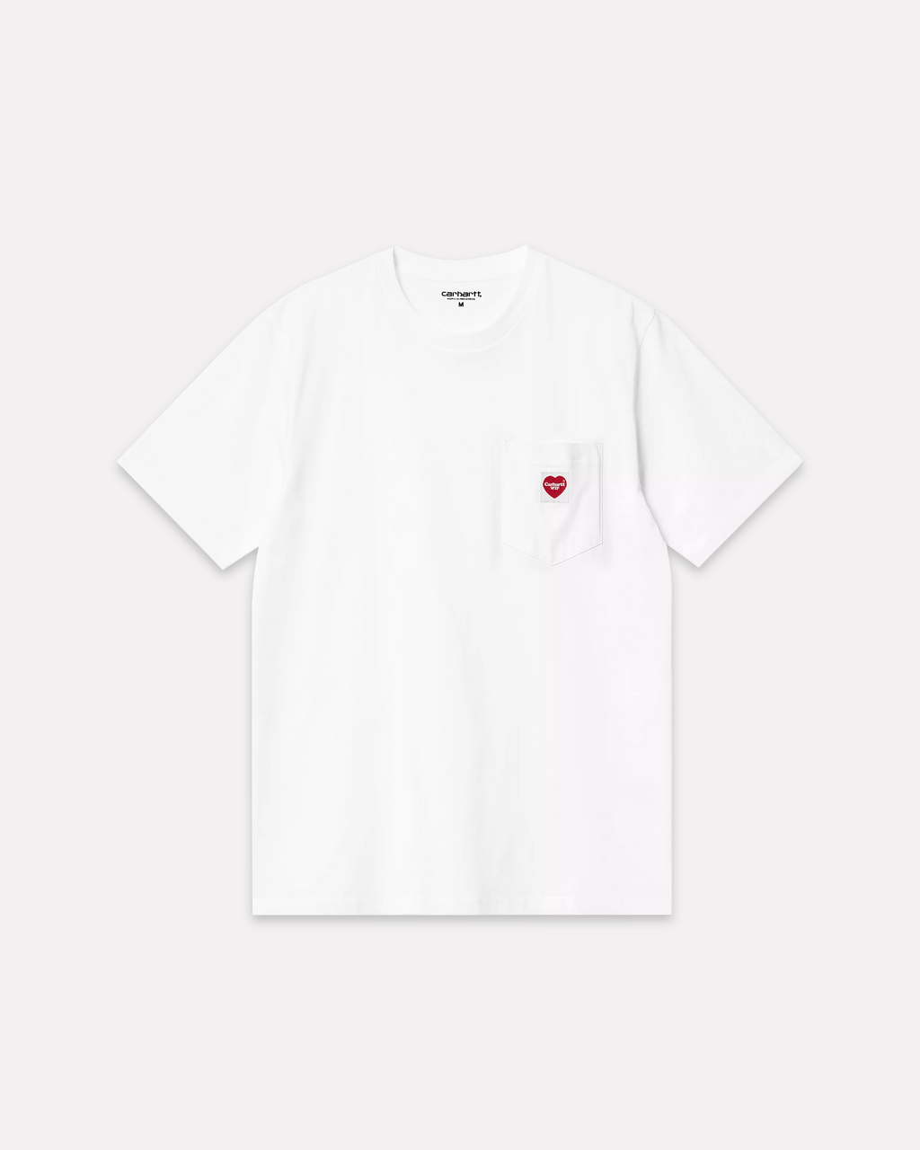 CARHARTT WIP - POCKET HEART TEE WHITE