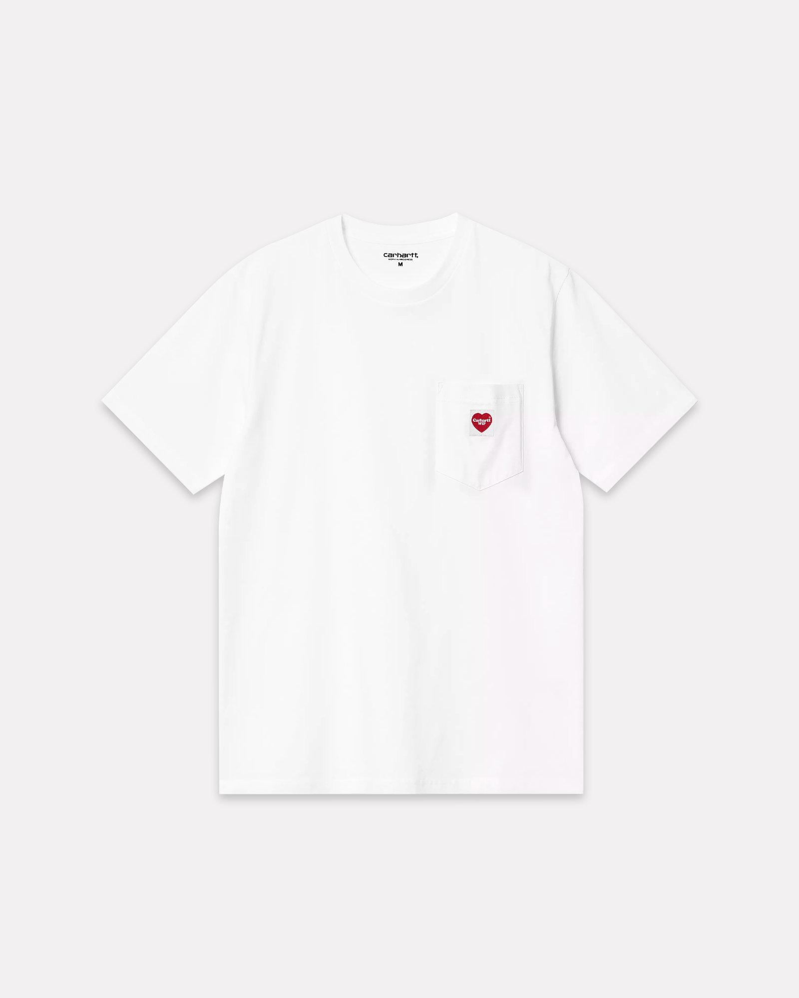 CARHARTT WIP - POCKET HEART TEE WHITE
